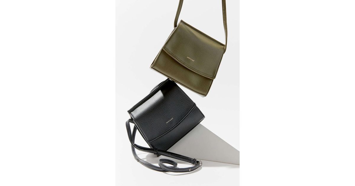 Matt Nat Erika Vegan Leather Crossbody Bag in Green Lyst