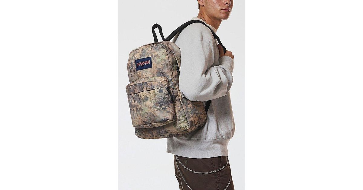 Gray Jan Backpack Jansport Superbreak Plus Backpack in Gray | Lyst
