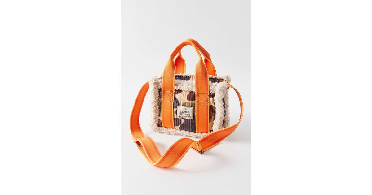 bdg serena sherpa mini tote bag