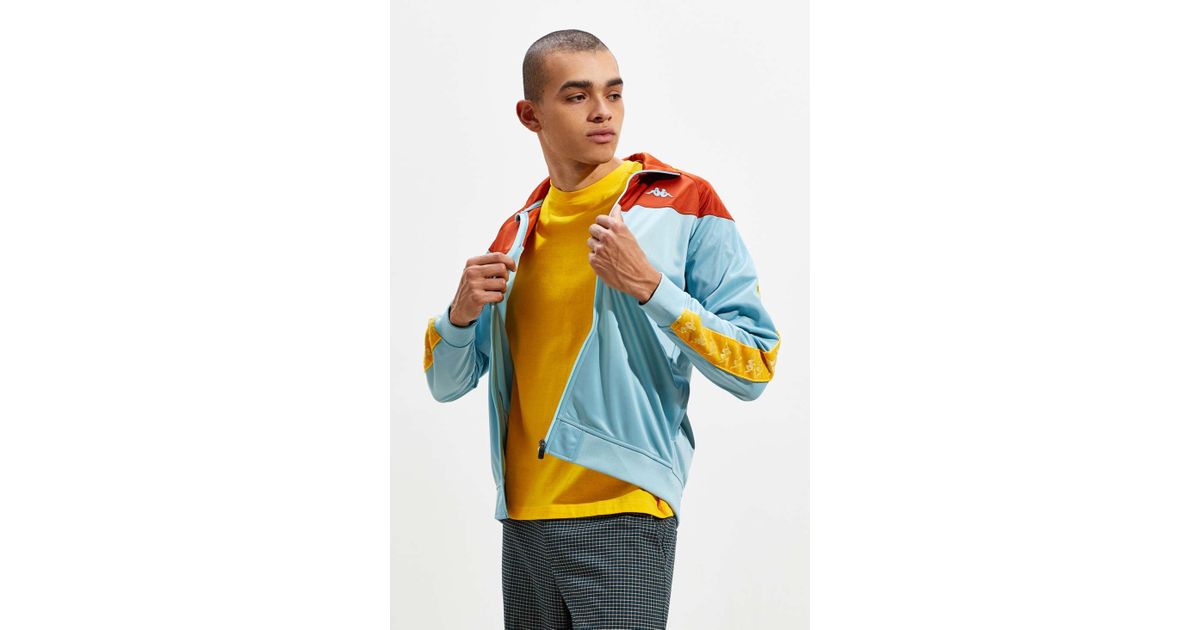 kappa tracksuit orange