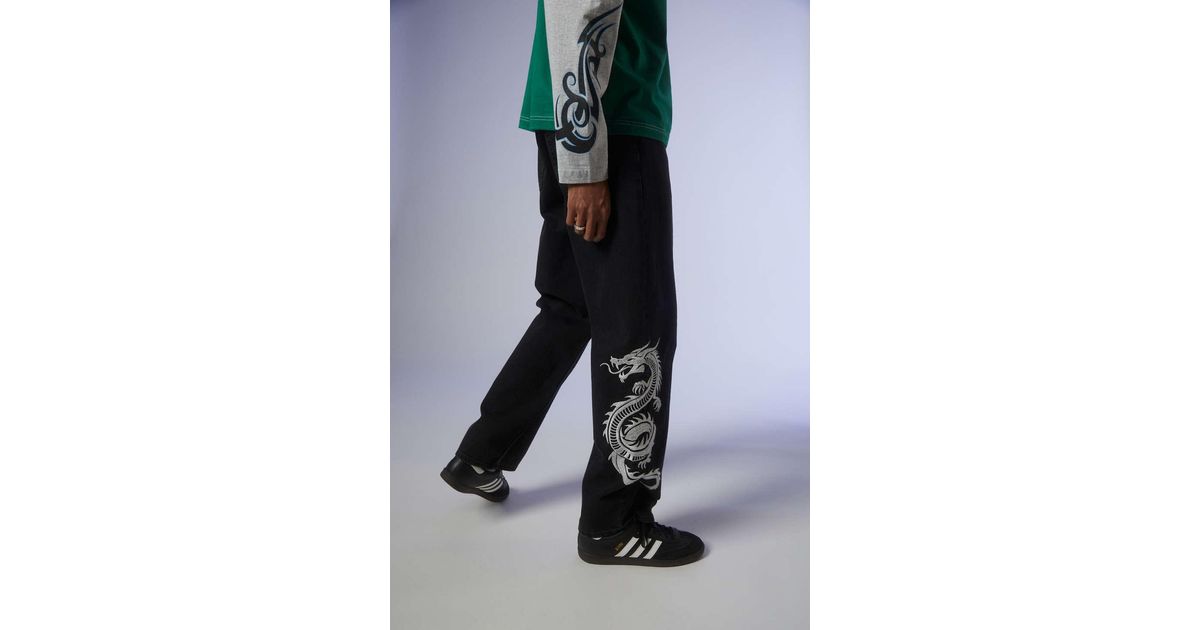 BDG Denim Baggy Skate Fit Jean in Black for Men Lyst