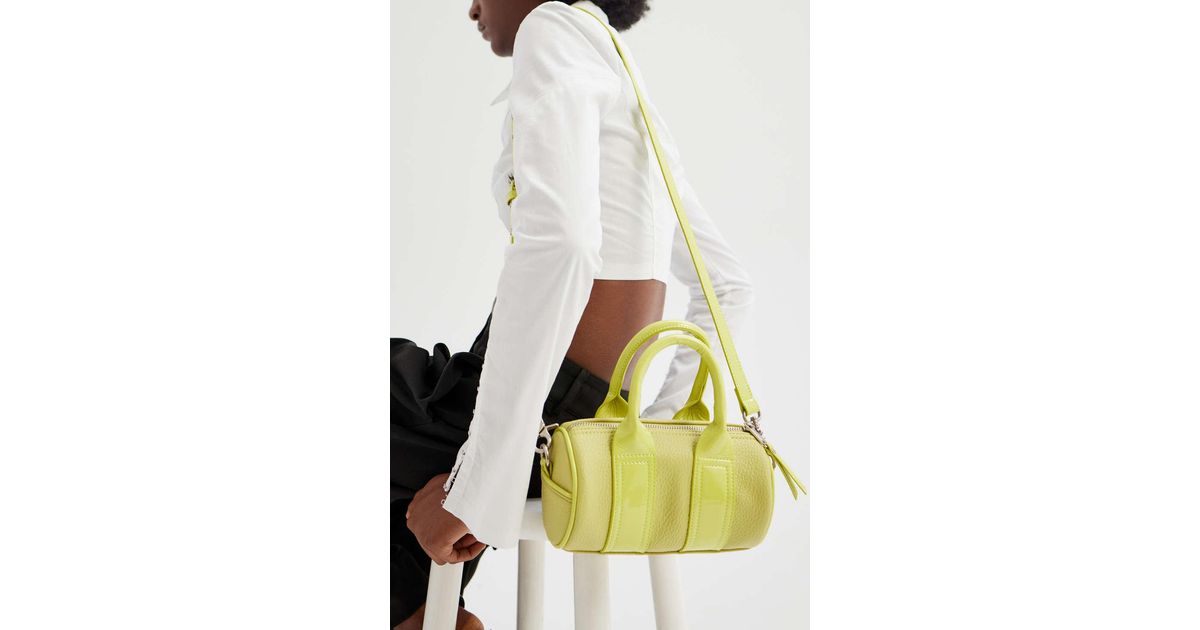 Urban Outfitters Uo Lizzie Mini Barrel Duffle Bag in White Lyst