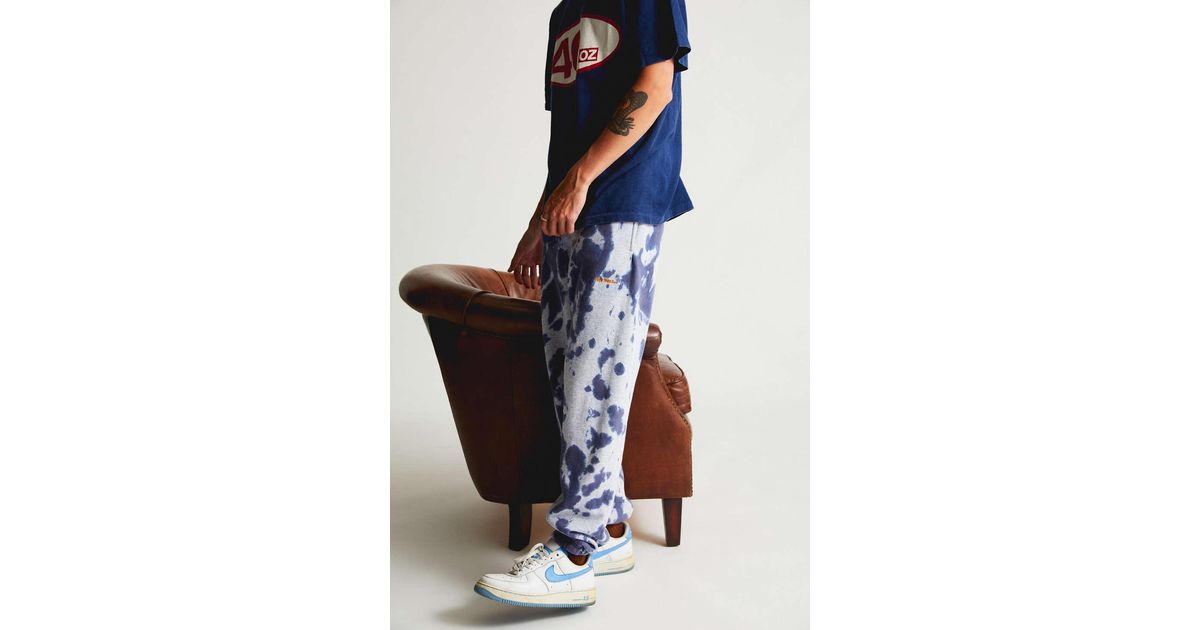 iets frans Overdyed Tie-dye Jogger Pant in Navy (Blue) for Men - Lyst