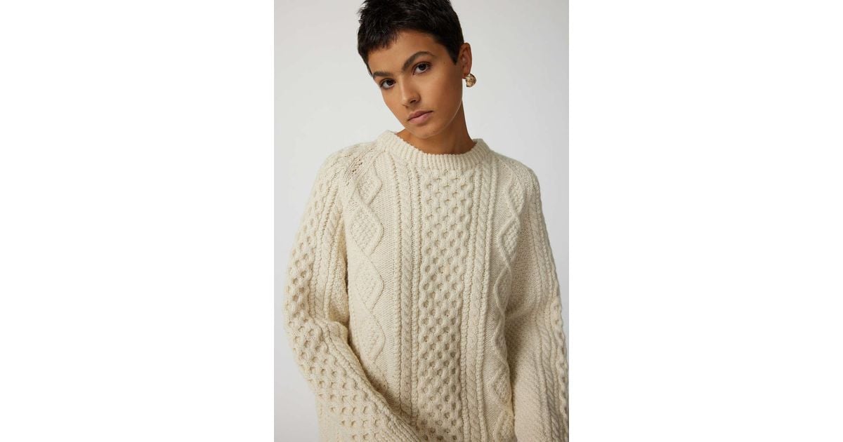 Cream vintage sweater hotsell