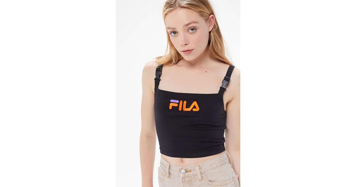 fila crop top urban outfitters