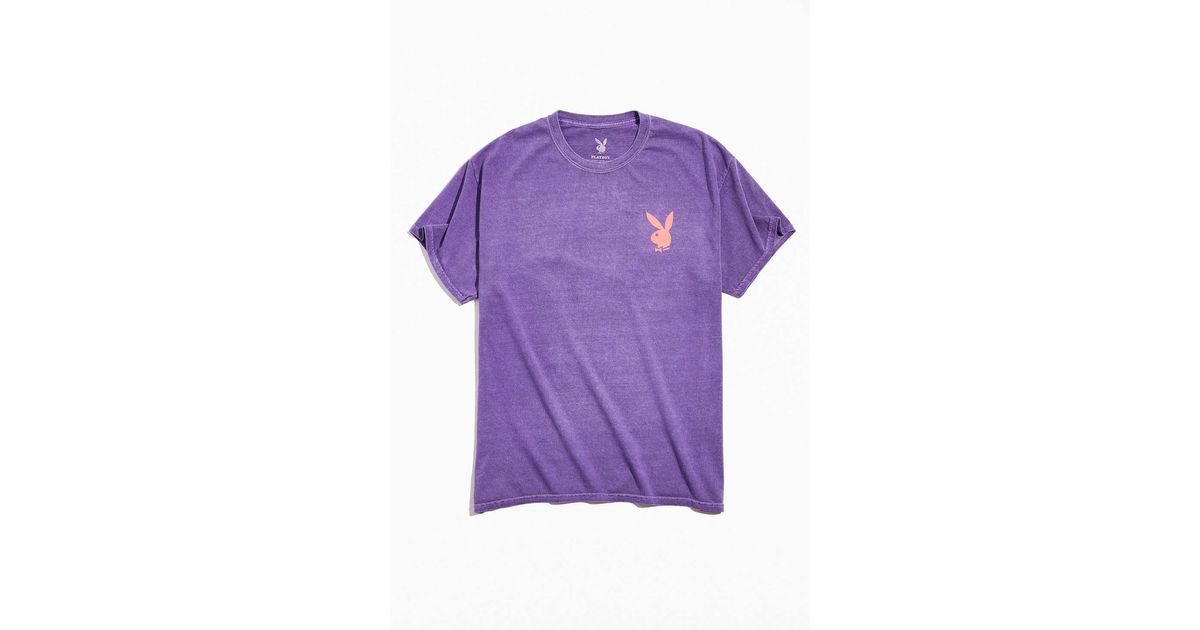 Urban Outfitters Playboy Logo Tee in Purple for Men | Lyst
