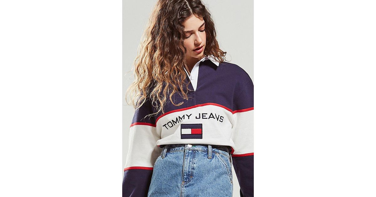 tommy jeans rugby top