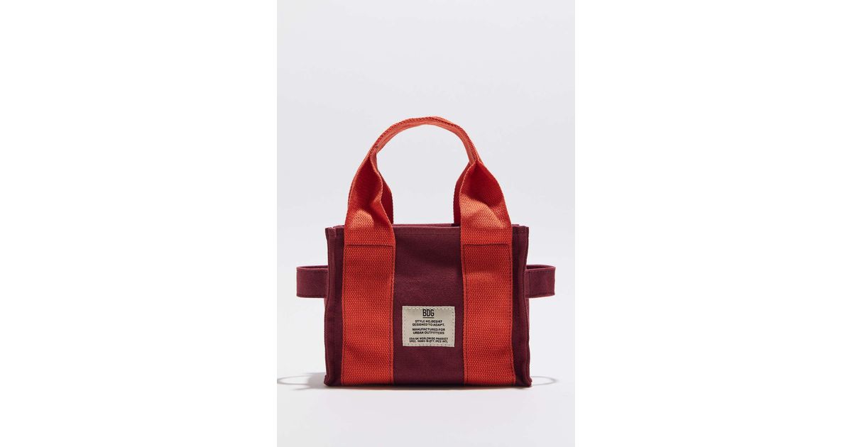 bdg serena sherpa mini tote bag