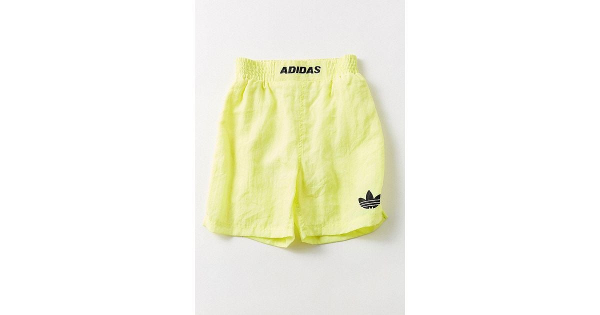Urban Outfitters Synthetic Vintage Adidas '80s Neon Short in Yellow - Lyst