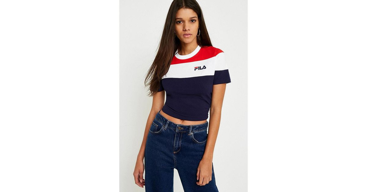 fila maya crop top