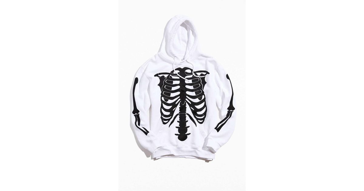 Urban outfitters skeleton hoodie sale