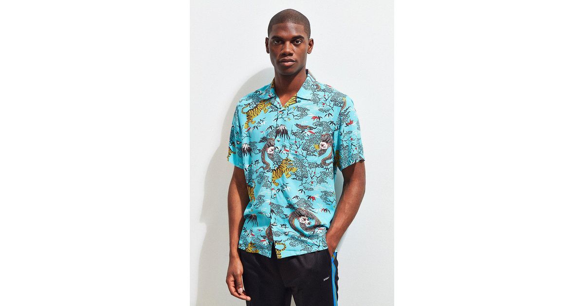 Urban Outfitters Uo Dragon Rayon Short 
