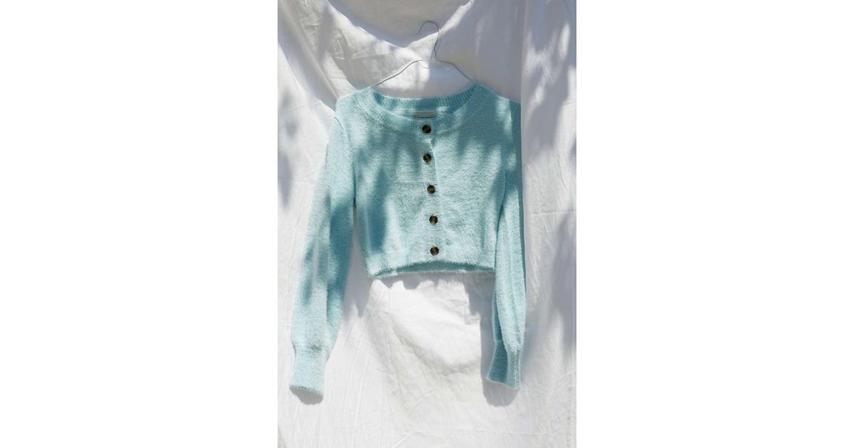 uo embroidered cardigan