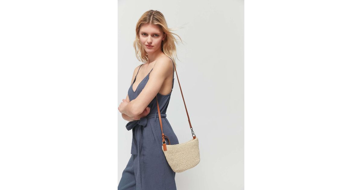 Urban outfitters straw bag sale
