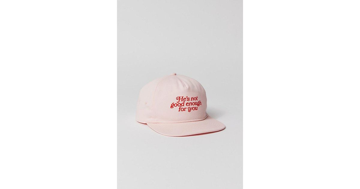 Urban Outfitters he\'s not good enough for you hat He main image 3