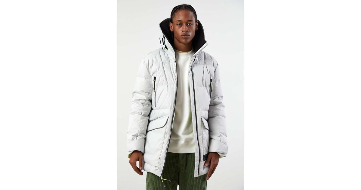 PUMA X Helly Hansen Tech Winter Jacket in Grey for Men | Lyst Canada