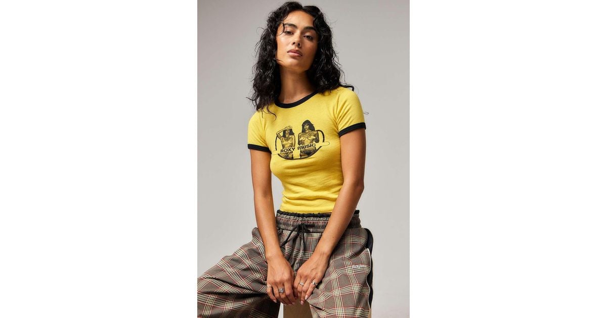 T-shirt Roxy Music Style Graffiti, Tee pour Fans Vintage Années 70-80