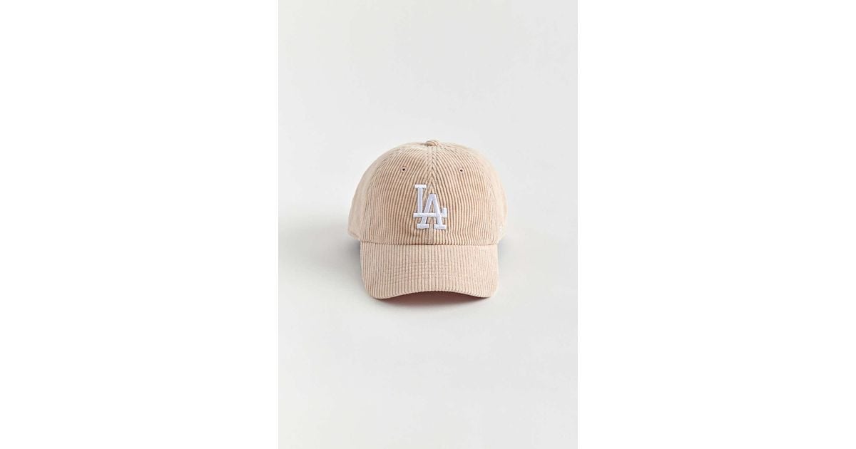 47 Uo Exclusive Mlb Los Angeles Dodgers Cord Cleanup Baseball Hat