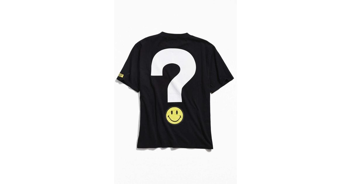 Guess Guess X Chinatown Market X Smiley Big Question Logo Tee in Blue for  Men | Lyst