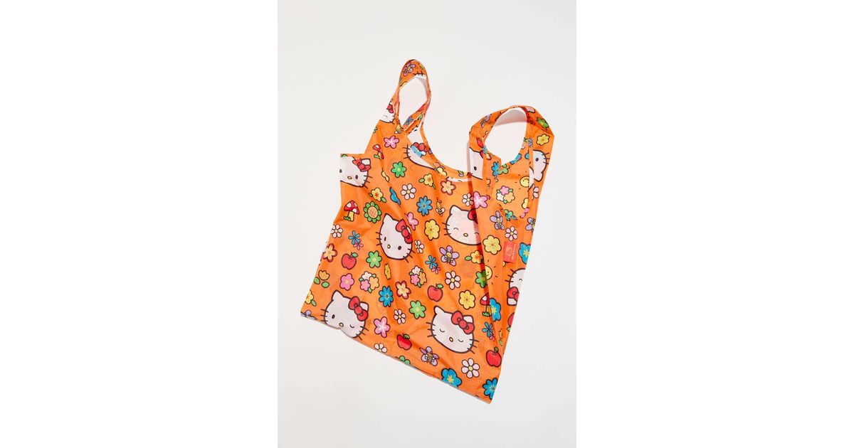 BAGGU X Hello Kitty Standard Reusable Tote Bag in Orange Lyst