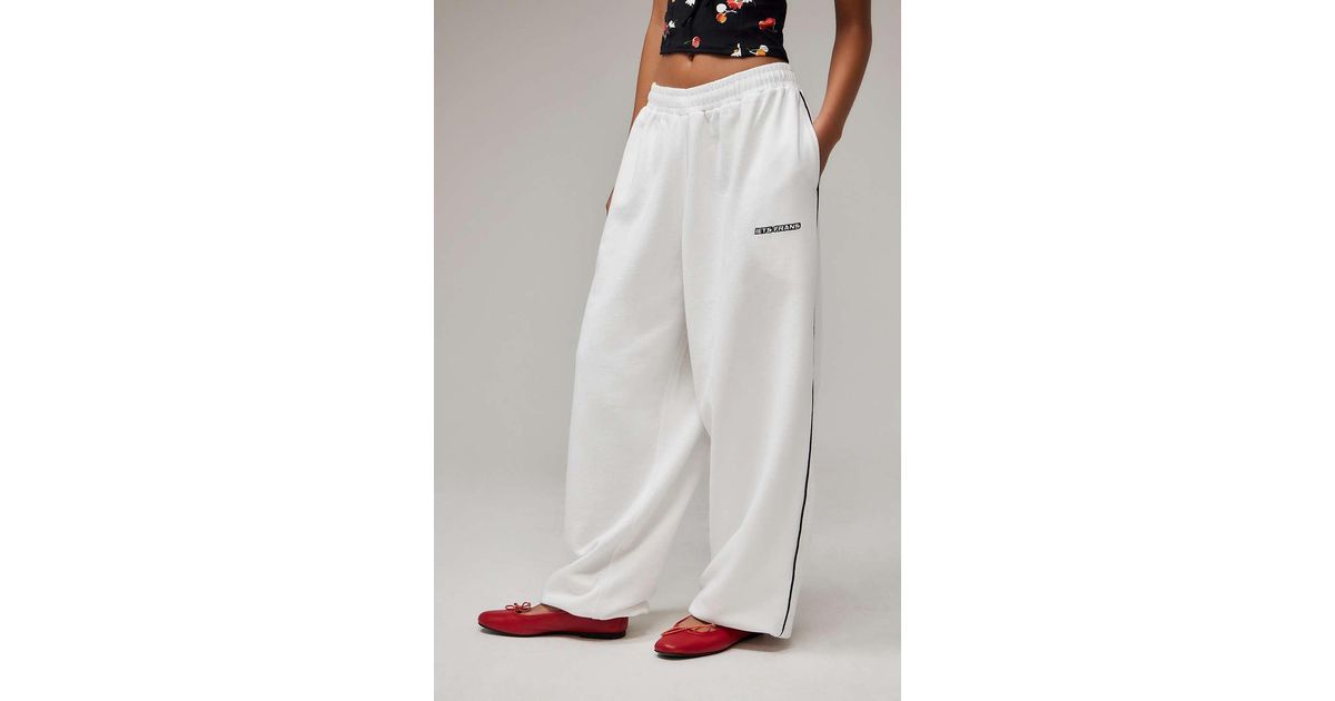 Iets frans white joggers sale