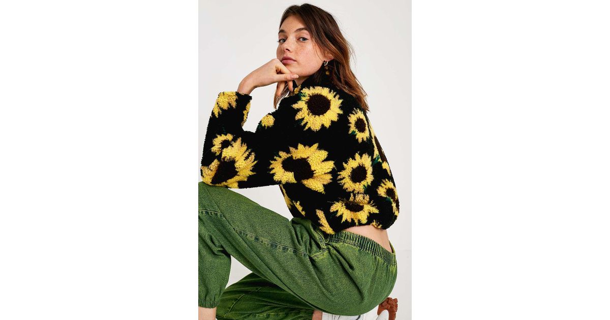 Urban Outfitters Uo Sunflower Fleece 
