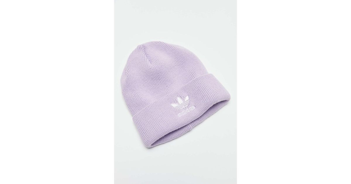 adidas lavender beanie