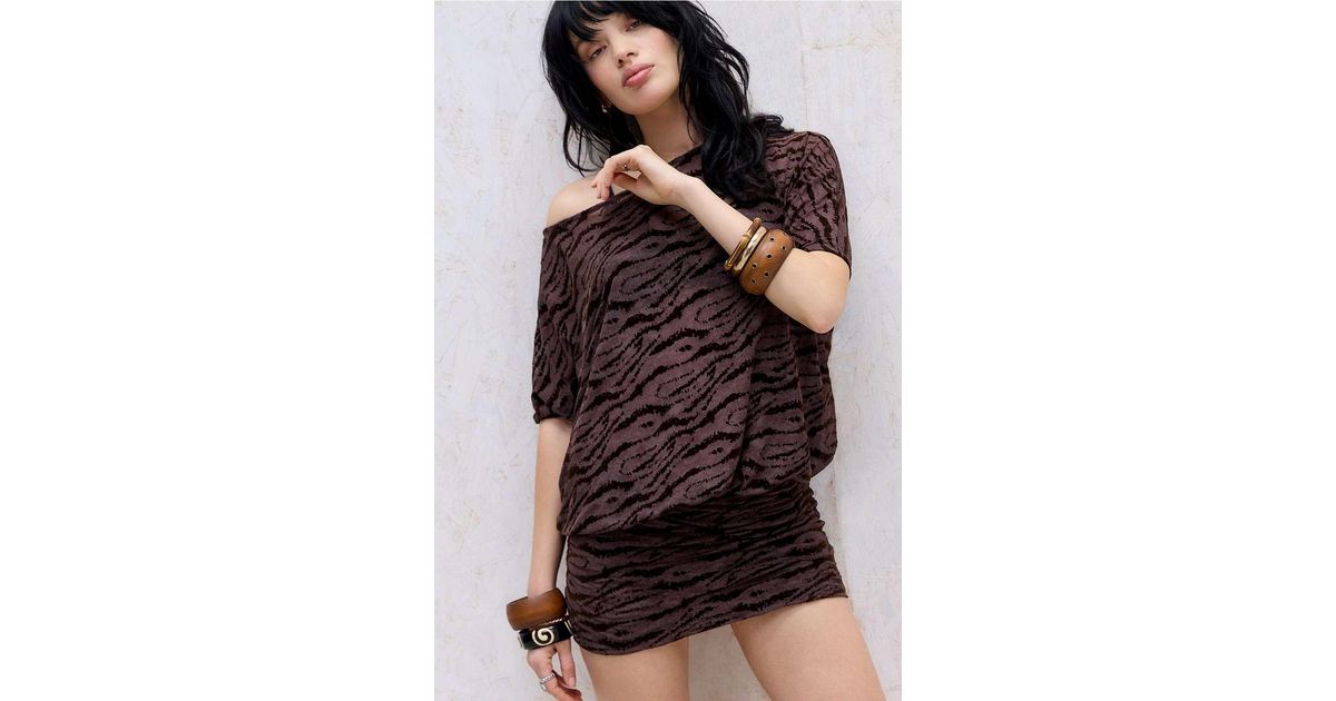ophidian devore backless mini dress Ophidian Devore Backless Mini Dress