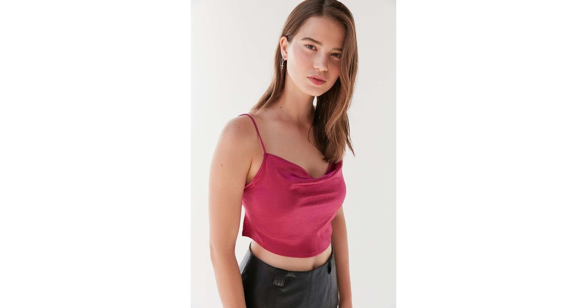 cowl neck backless top