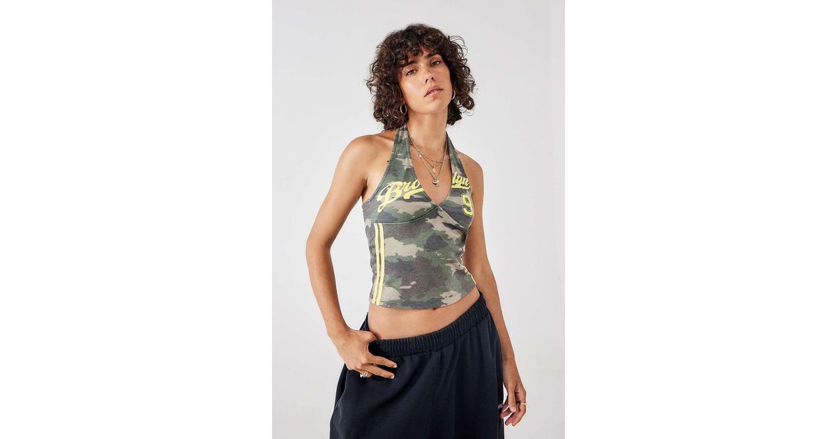 camo halter top
