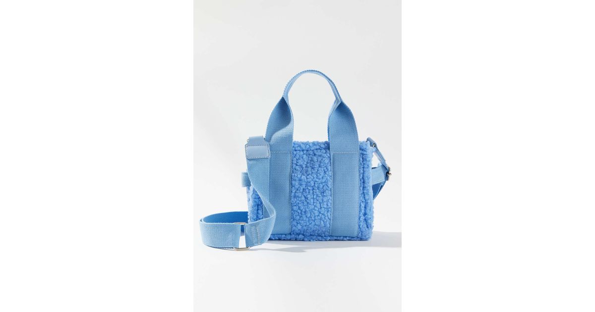 bdg serena sherpa mini tote bag