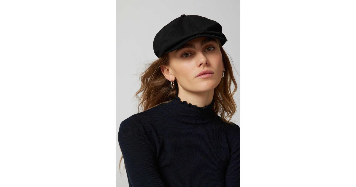 Brixton Brood Newsboy Cap In Black,at Urban Outfitters Lyst