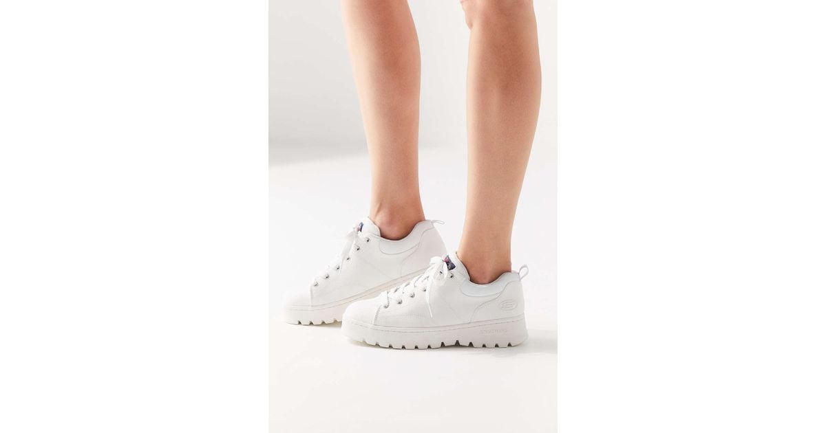 skechers street cleat womens sneakers