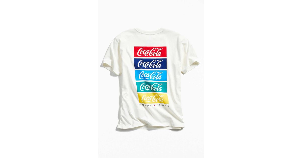 coca cola tommy jeans sweatshirt