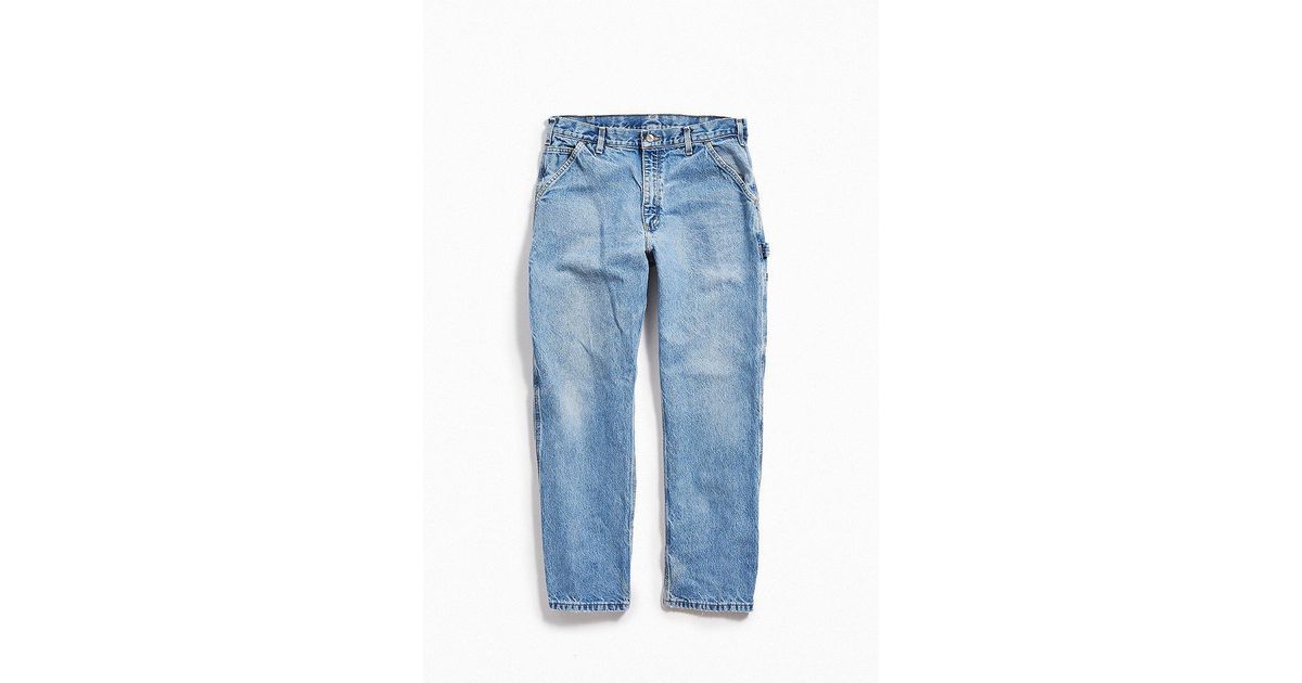 carhartt carpenter blue jeans