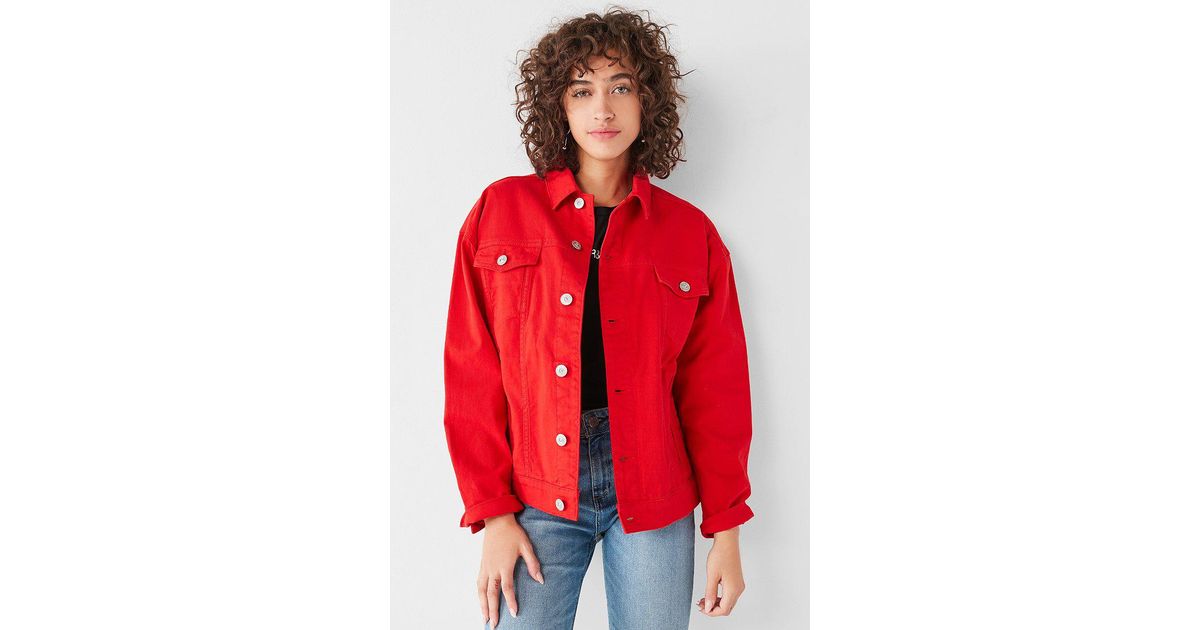 urban outfitters red jacket