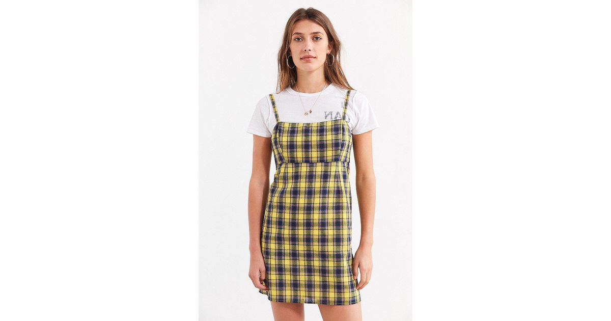 Tartan Yellow Dress 2025