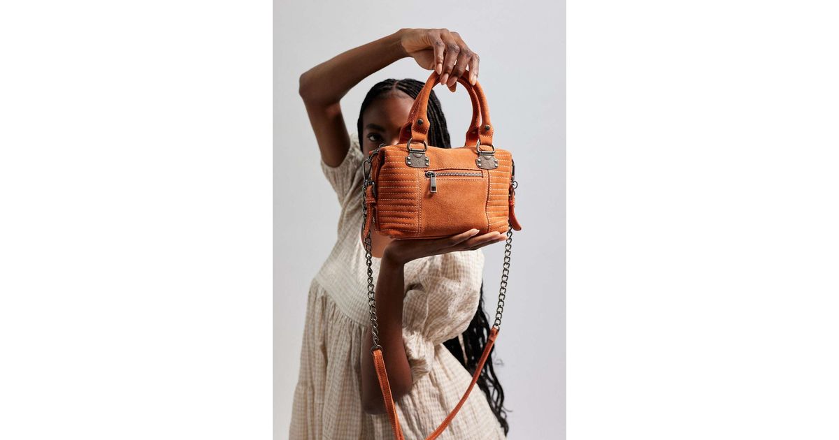 Urban Outfitters Skylar Suede Crossbody Bag in Brown Lyst