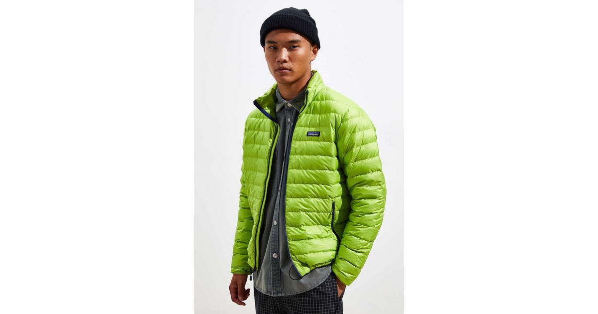 Patagonia Synthetic Down Sweater Puffer Jacket in Green for Men Lyst