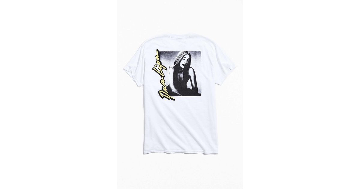 Urban Outfitters Dua Lipa Uo Exclusive Don't Stop Now Tee in White for Men  | Lyst Canada