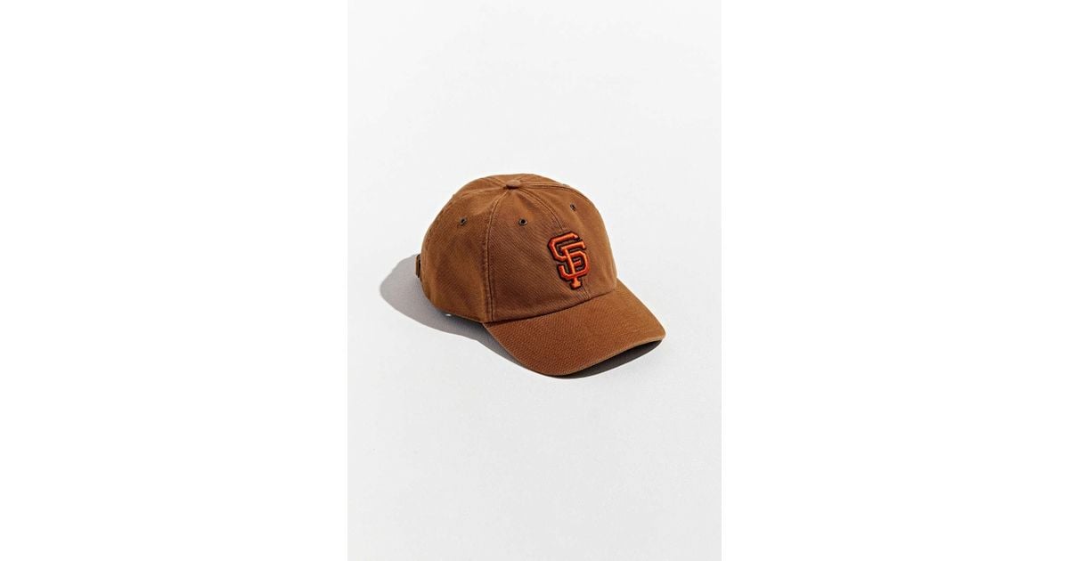 brown sf giants hat
