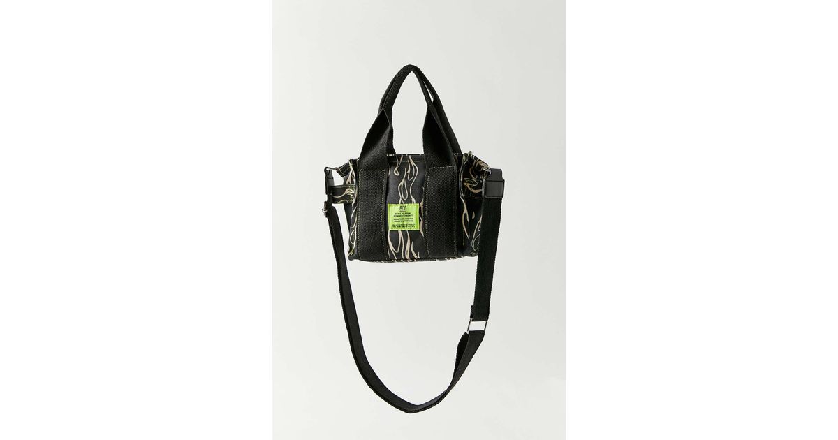 bdg serena sherpa mini tote bag
