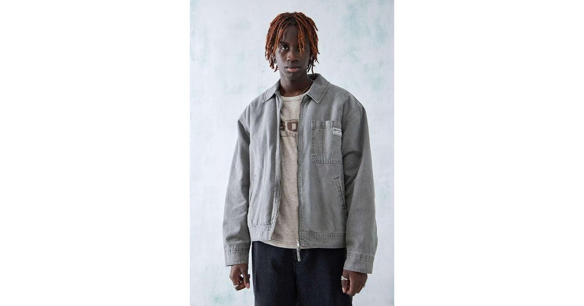 Gray canvas jacket hotsell