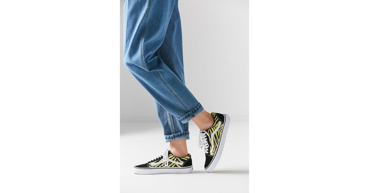 vans old skool zebra