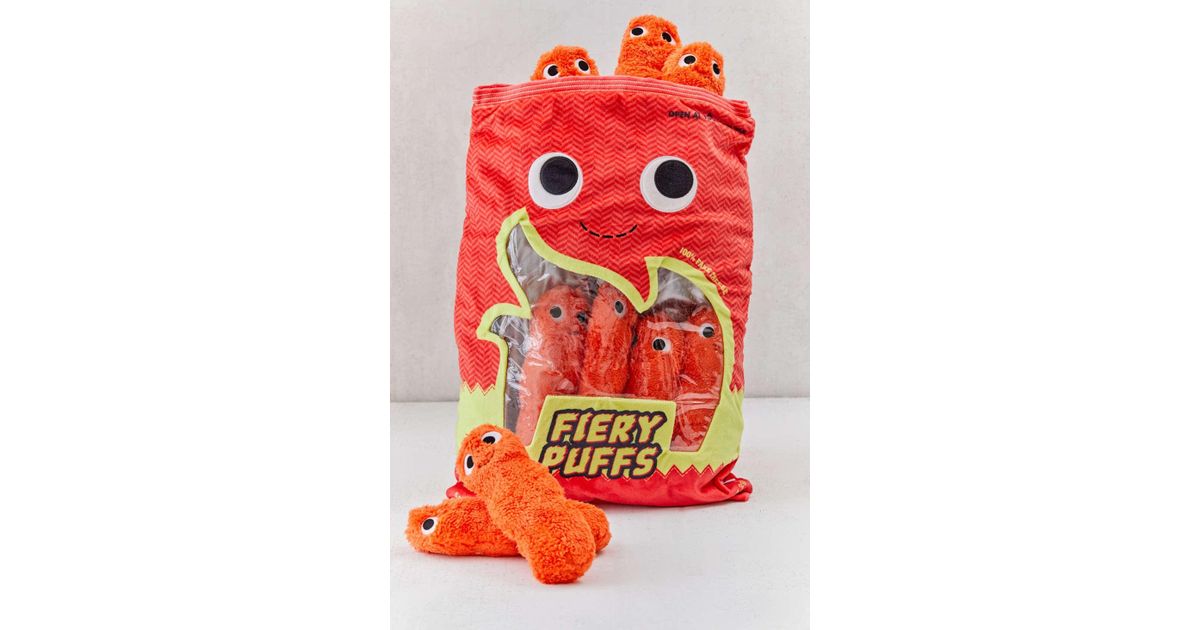 cheese puff stuffed animal