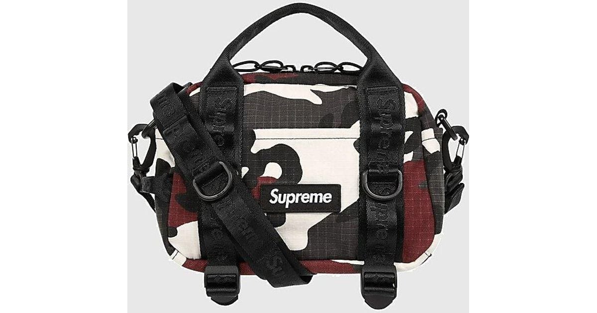 Supreme Mini Duffle Bag Black 26ss 黒 Supreme Mini Duffle Bag (Ss26) in Black for Men | Lyst Canada