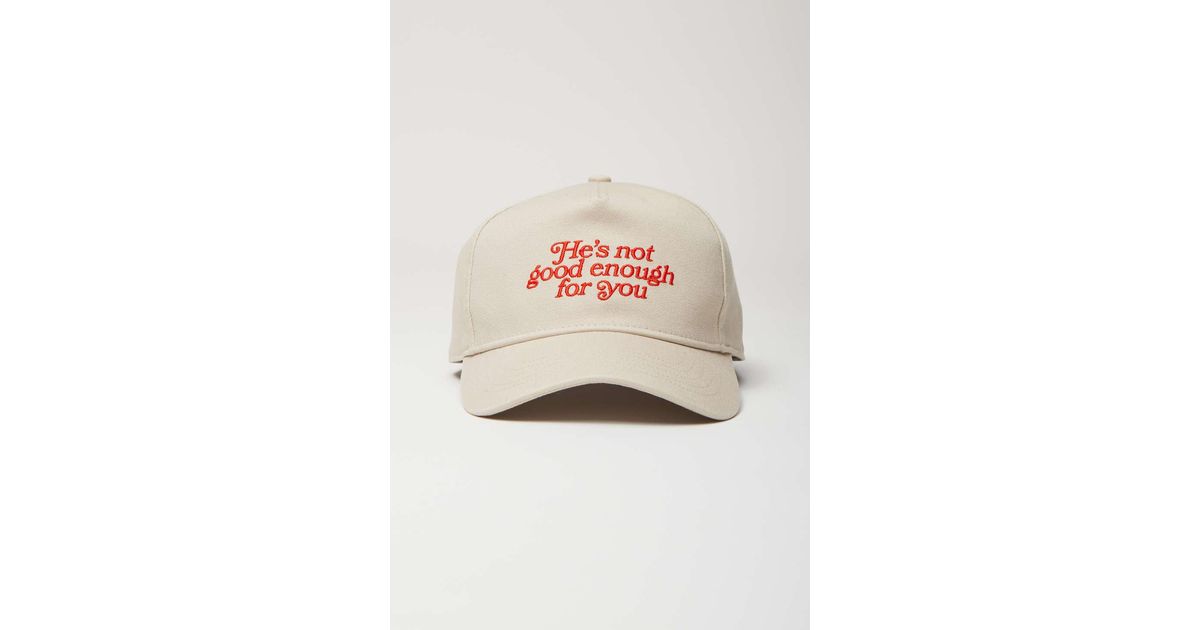 Urban Outfitters He's Not Good Enough For You Baseball Hat In