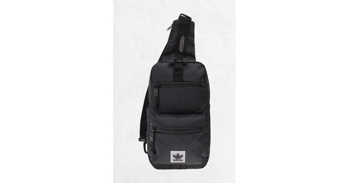 adidas Originals Utility Sling Bag in Black for Men Lyst