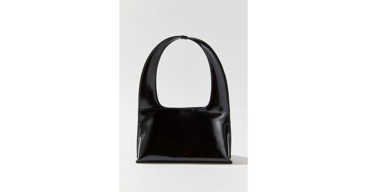 OSOI Leather Bridge Mini Shoulder Bag in Black Lyst