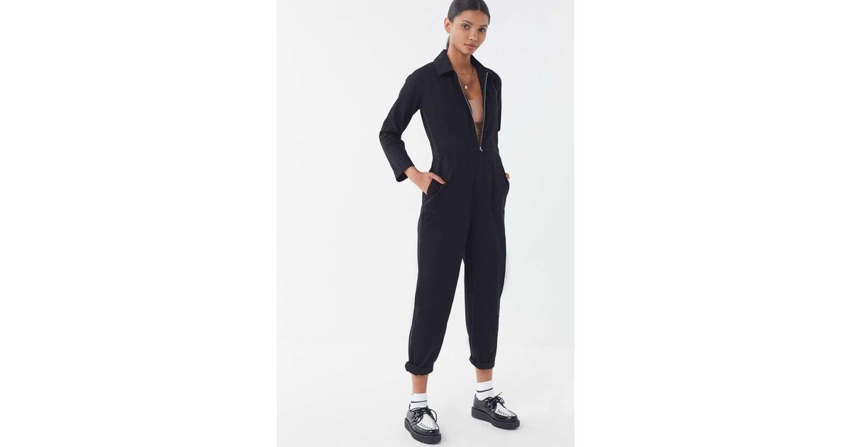 Urban outfitters black sales boiler suit